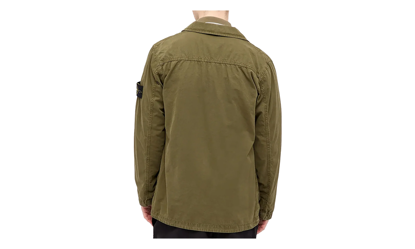 Tela Smerigliata Canvas 3 Pocket Jacket "Olive Green" 7415439WN V0158