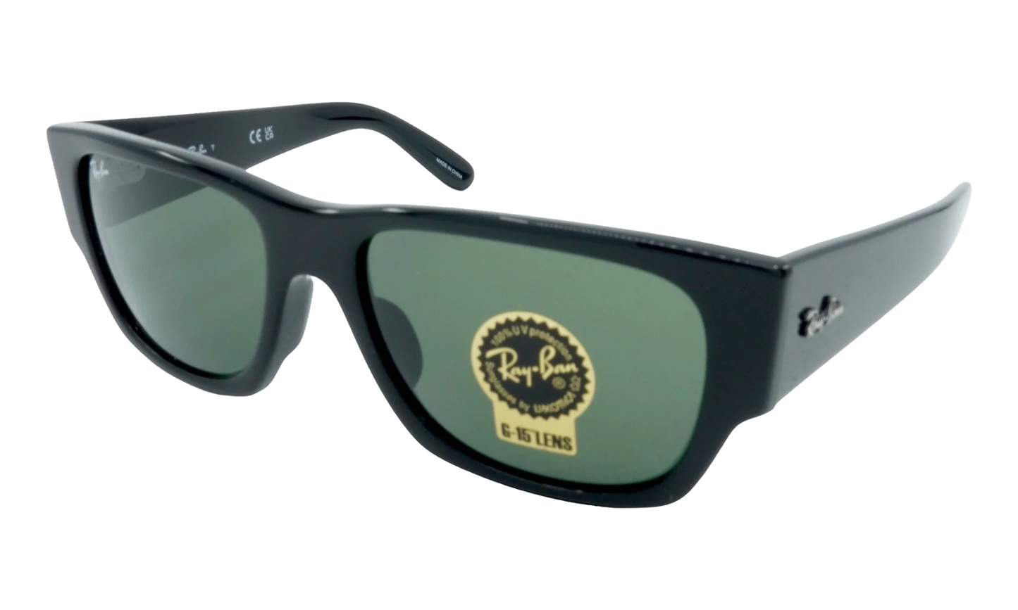 arlos Sunglasses "Polished Black" RB0947SF-901-31_56