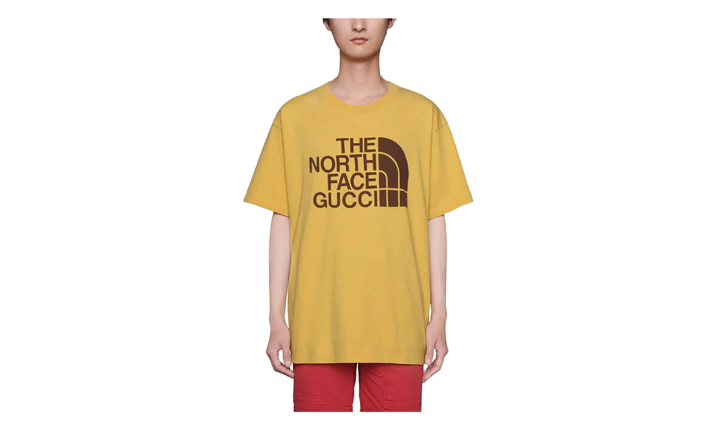 Gucci x The North Face Oversize T-Shirt "Gold" 616036 XJDCL 7201