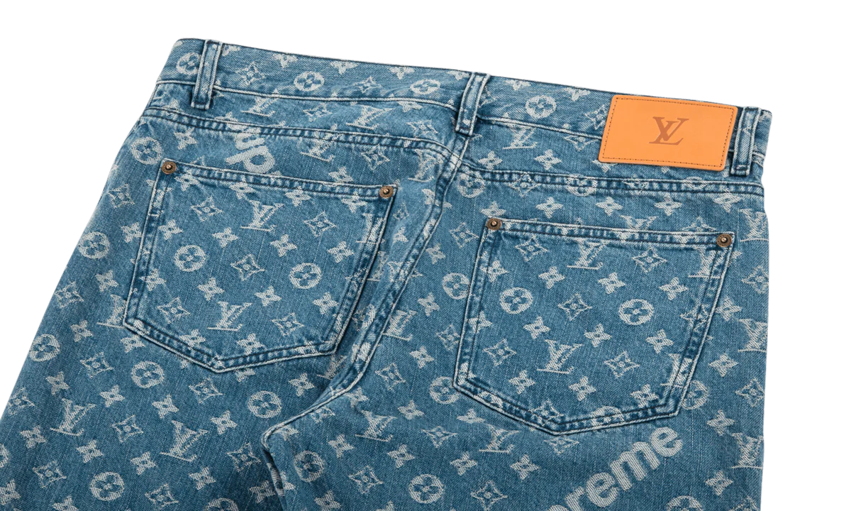 Monogram Regular Jeans "Louis Vuitton X Supreme" 1A3FA0