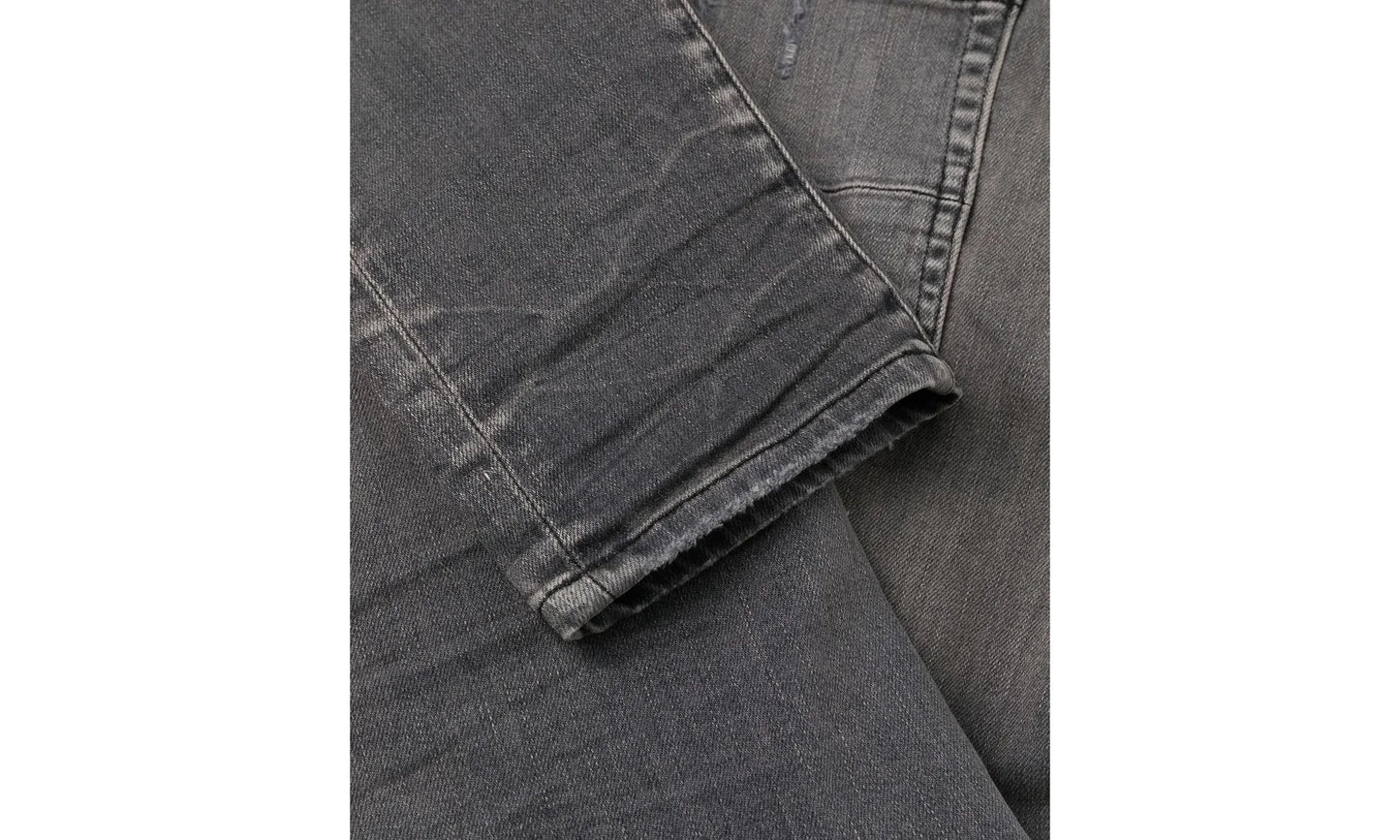 MX1 Green Ultra Suede Repair Jeans "Grey" PF22MDS004 030
