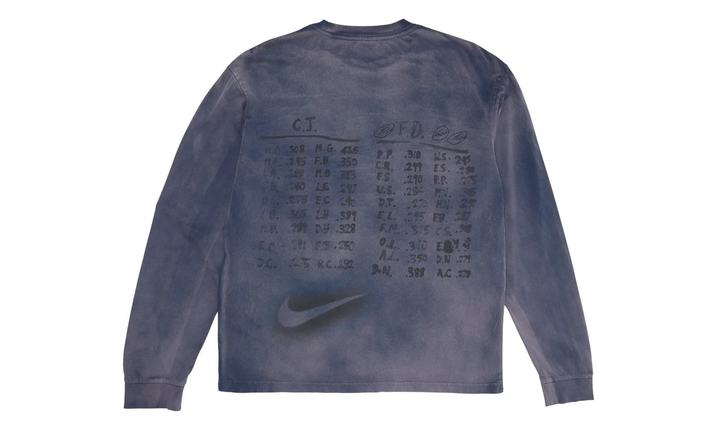 Cactus Jack by Travis Scott x Fragment x Nike Houston To Ise Mie Long-Sleeve "Navy" 01945 10004CJBTSX NAVY