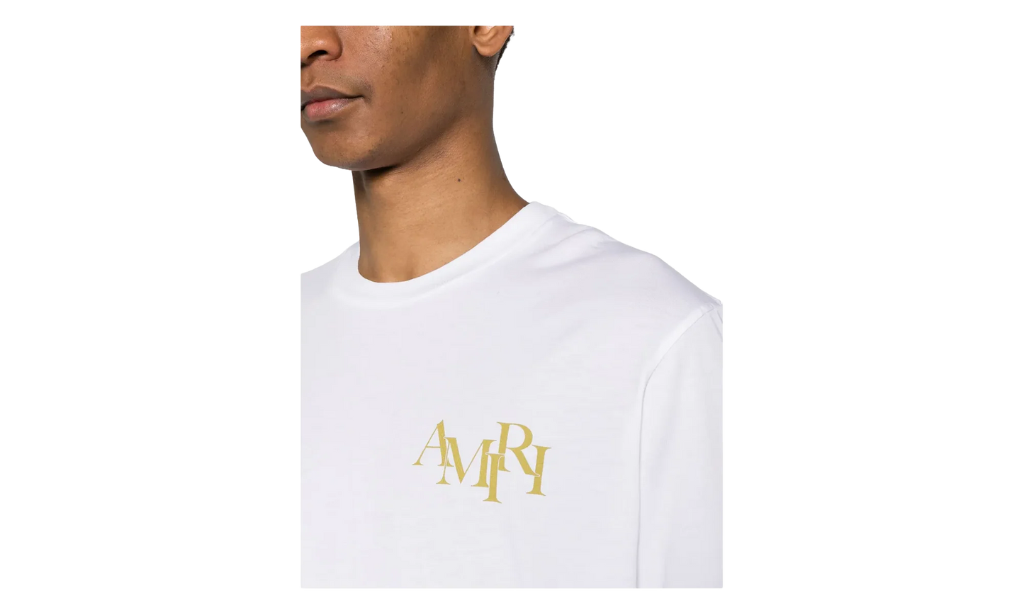 Crystal Champagne T-Shirt "White" AMJYTE1019 100 WHIT