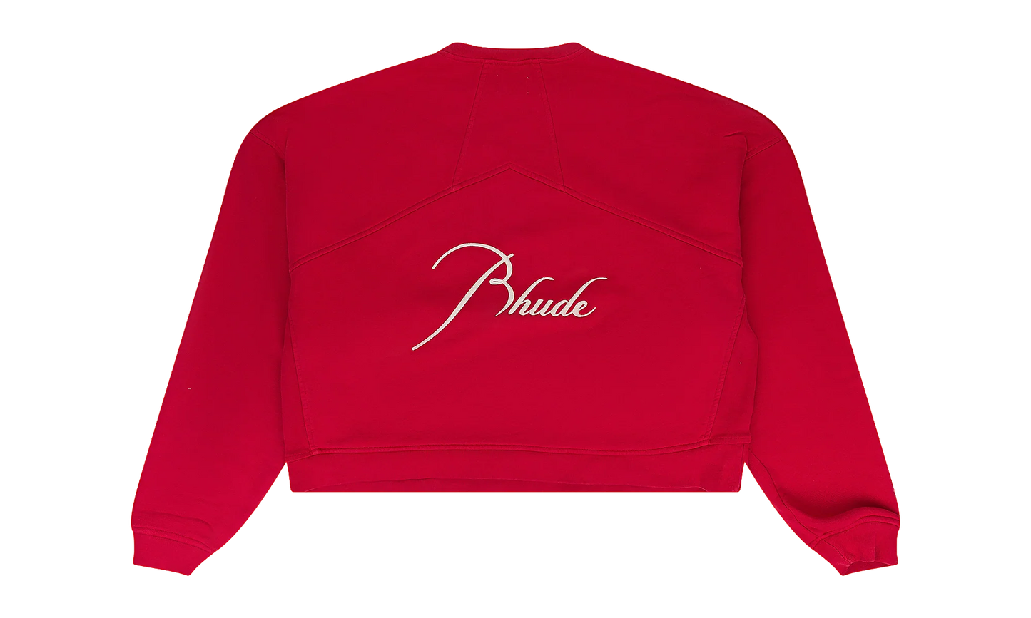 SCRIPT LOGO CREWNECK "Red" RHD-MHDS-0026