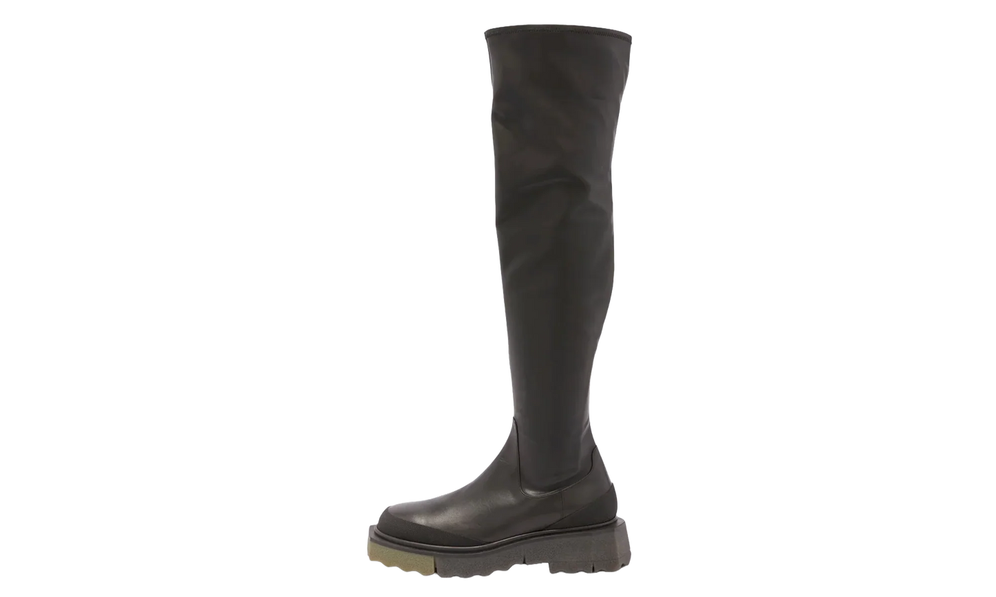 Calf Stretch Sponge Cuissard Boots WMNS "Black" OWIE024F22FAB0011056