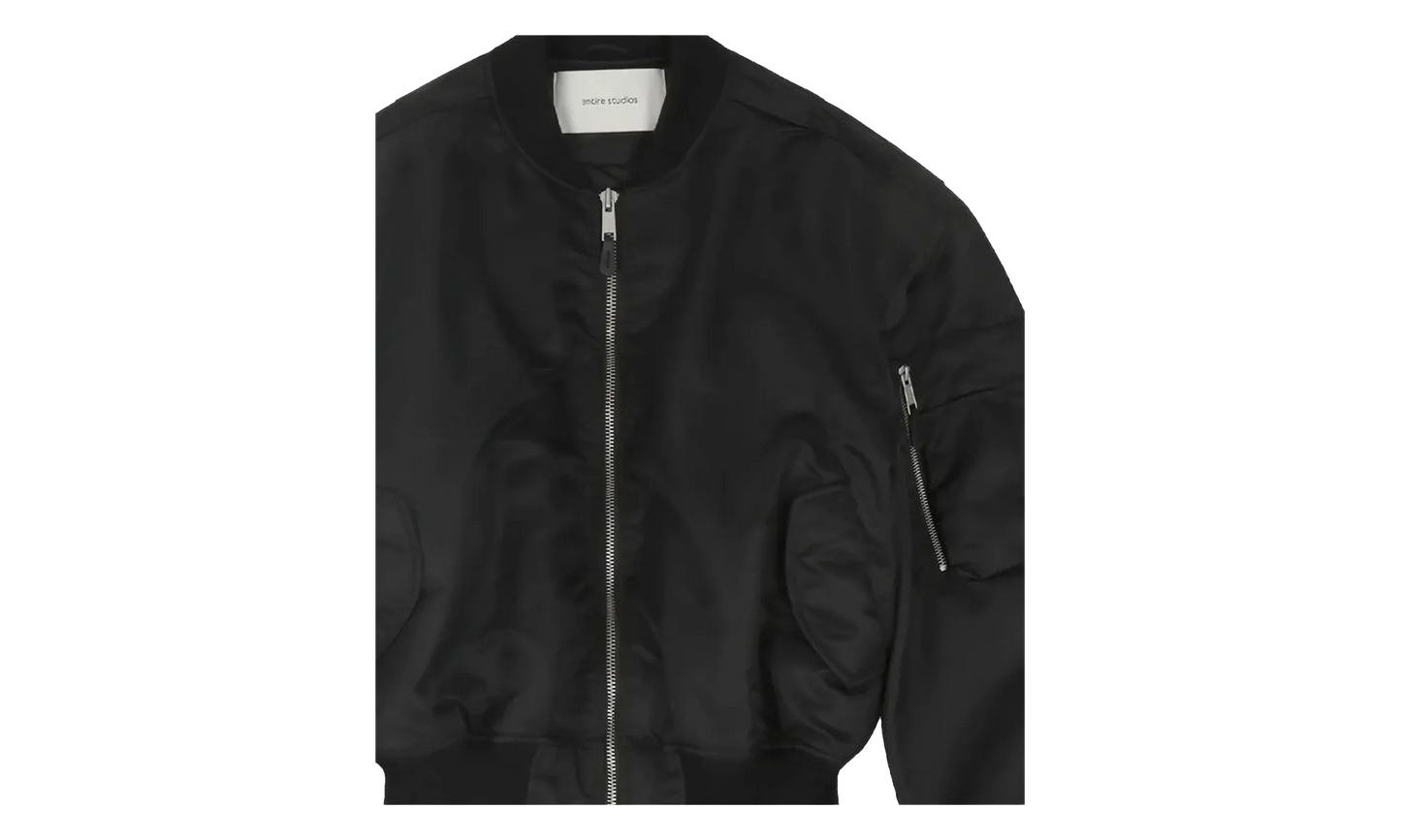 CROPPED BROAD BOMBER "Oil" ESSS26JA01005 6398