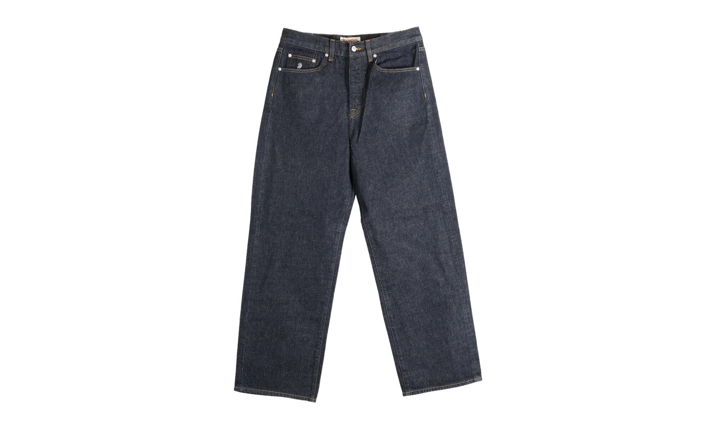 Relaxed Denim Jeans "RINSED INDIGO" 116671 RIIN