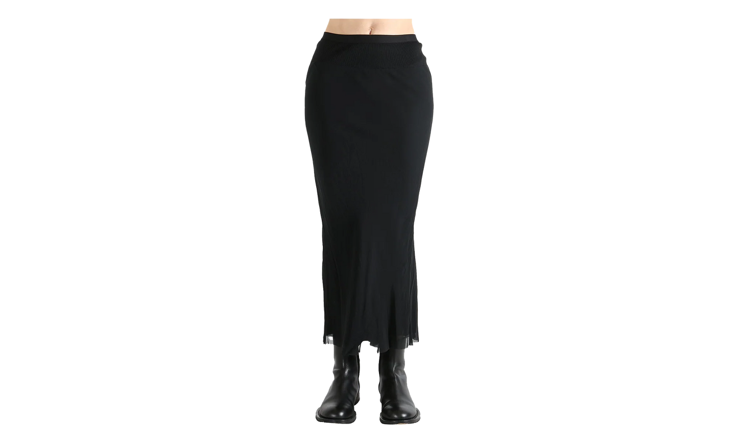 Gonna Calf Bias Skirt WMNS "Black" RP01F6334 G 09