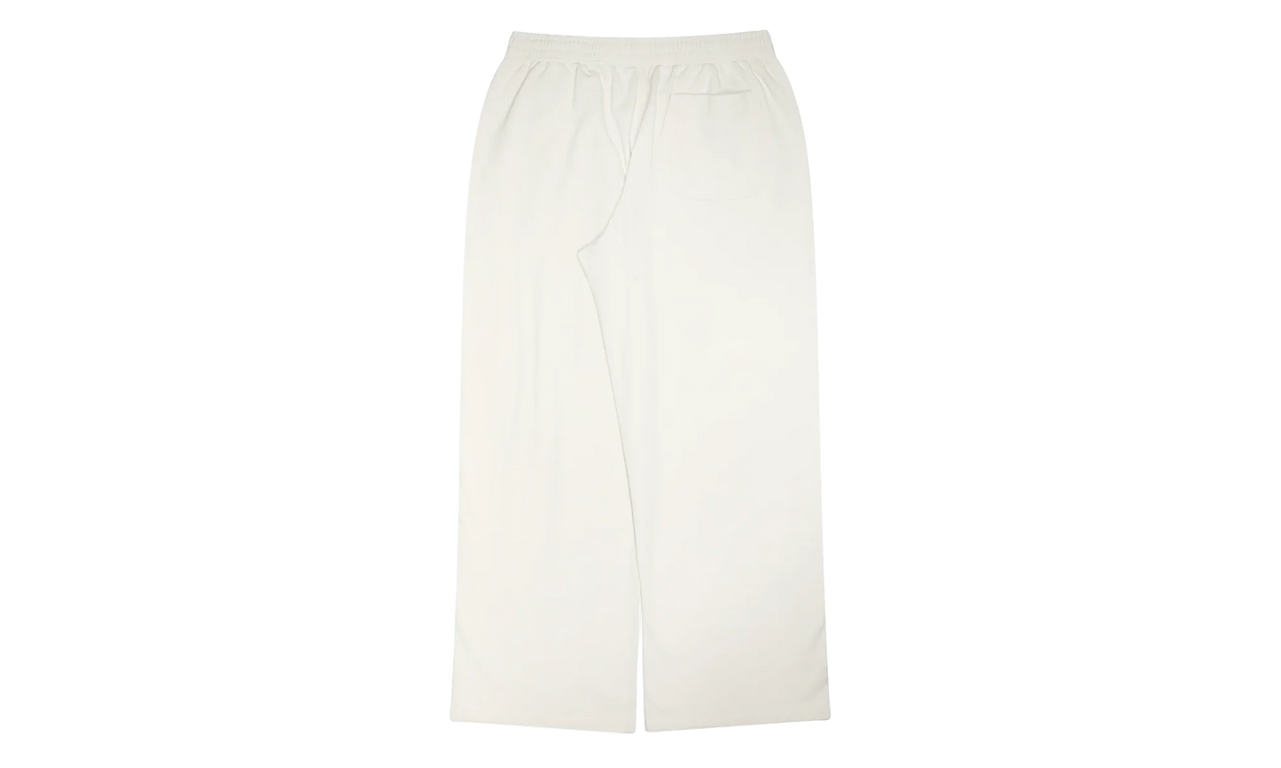 Boas Comfort Sweatpants With Herringbone Side Band "Ivory" ADR MBTM 0004