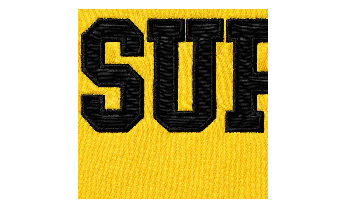Shop Flag Half Zip Pullover "SS26 - Yellow - Paris" SU27018