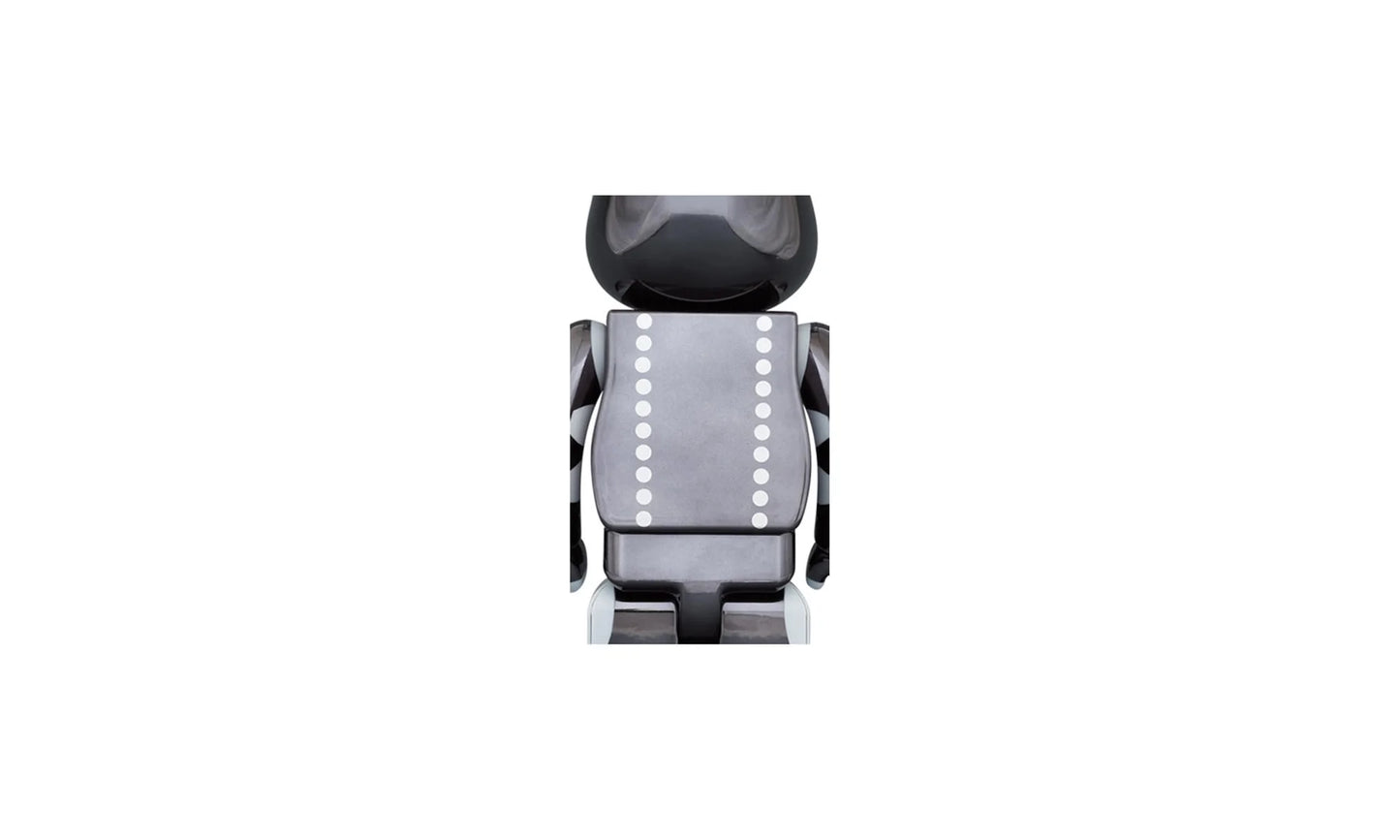 Bearbrick x KISS Demon "Chrome Ver. - 1000%" MEDI3050