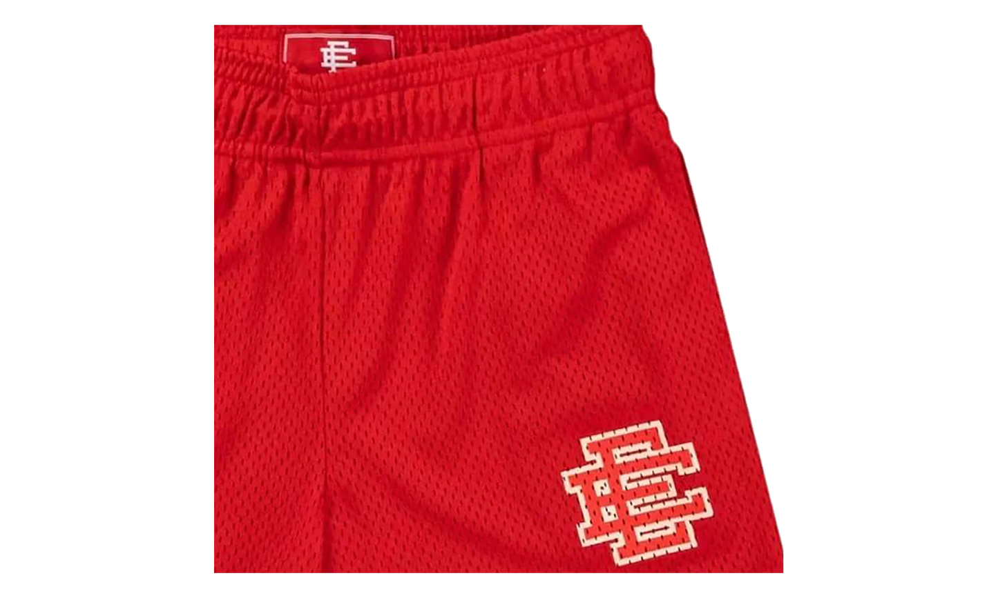 EE Basic Shorts GS "Goji Berry Red / Off White" EE323