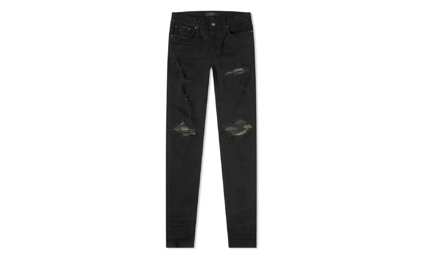 MX1 Camo Bandana Patch Jeans "Black" PF22MDS052 018