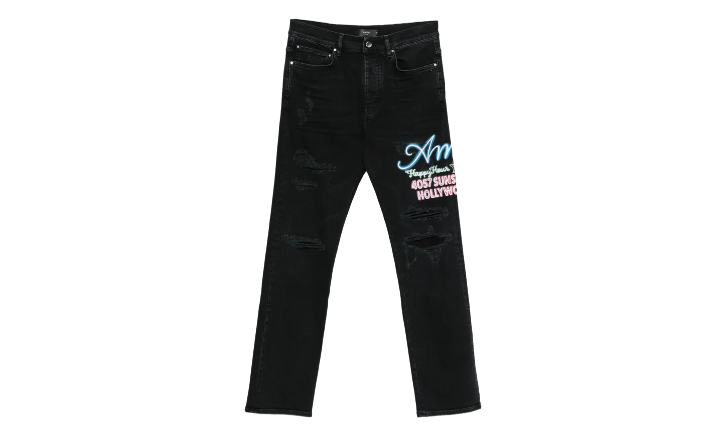 Neon Lights Jeans "Dusk Black" AMDNSM1019 635