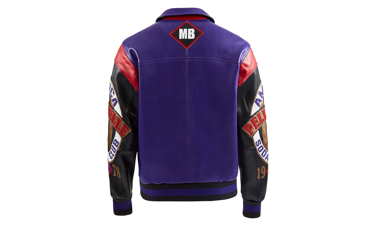 American Soda Club Jacket "Purple / Black" PP008