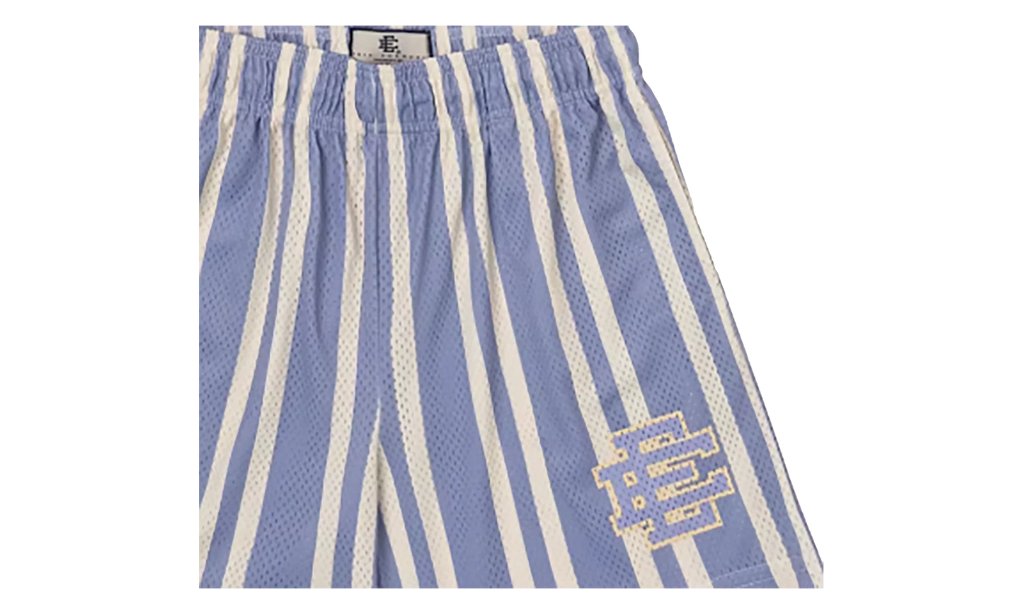 EE BASIC SHORT "SS23 - Violet Blue/Antique White Stripe" EE514