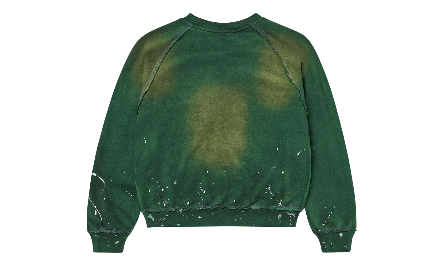 Hot Breathe Crewneck Sweatshirt "Green" 11451 10004VFHBCG GREE