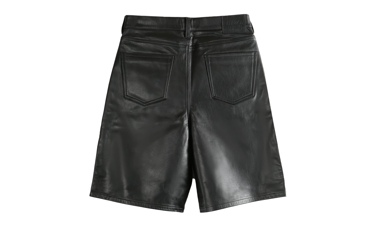 Big Ol Leather Shorts "BLAC BLACK" 112315 BLAC