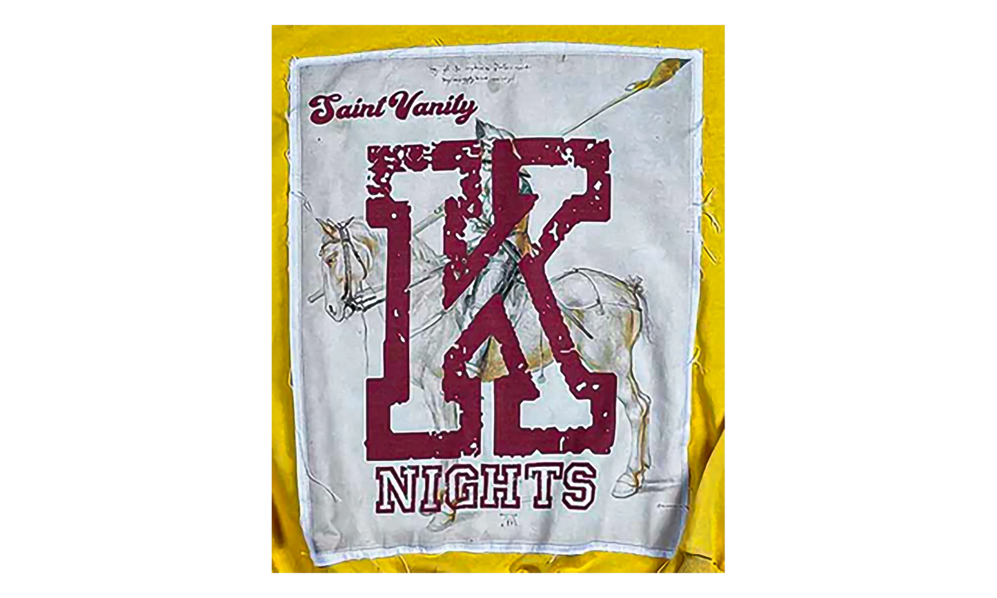 Knight Pullover Hoodie "Yellow" OSTG SAISAIN O1T3