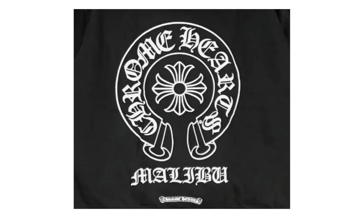 Malibu Exclusive Horseshoe Logo Hoodie "Black" CHRM1066