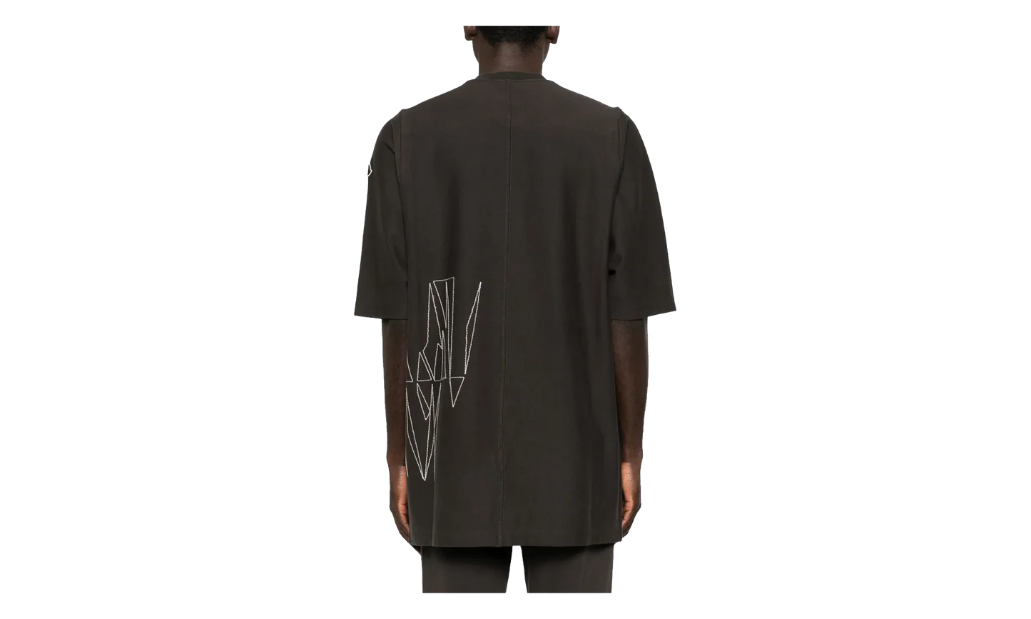 Rick Owens Knitted Jumbo T-Shirt "Dark Dust" MON34