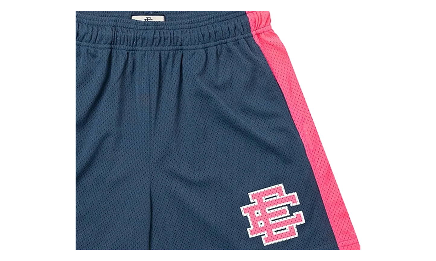 EE BASIC SHORT "SS22 - Dark Denim/Knockout Pink" EE670