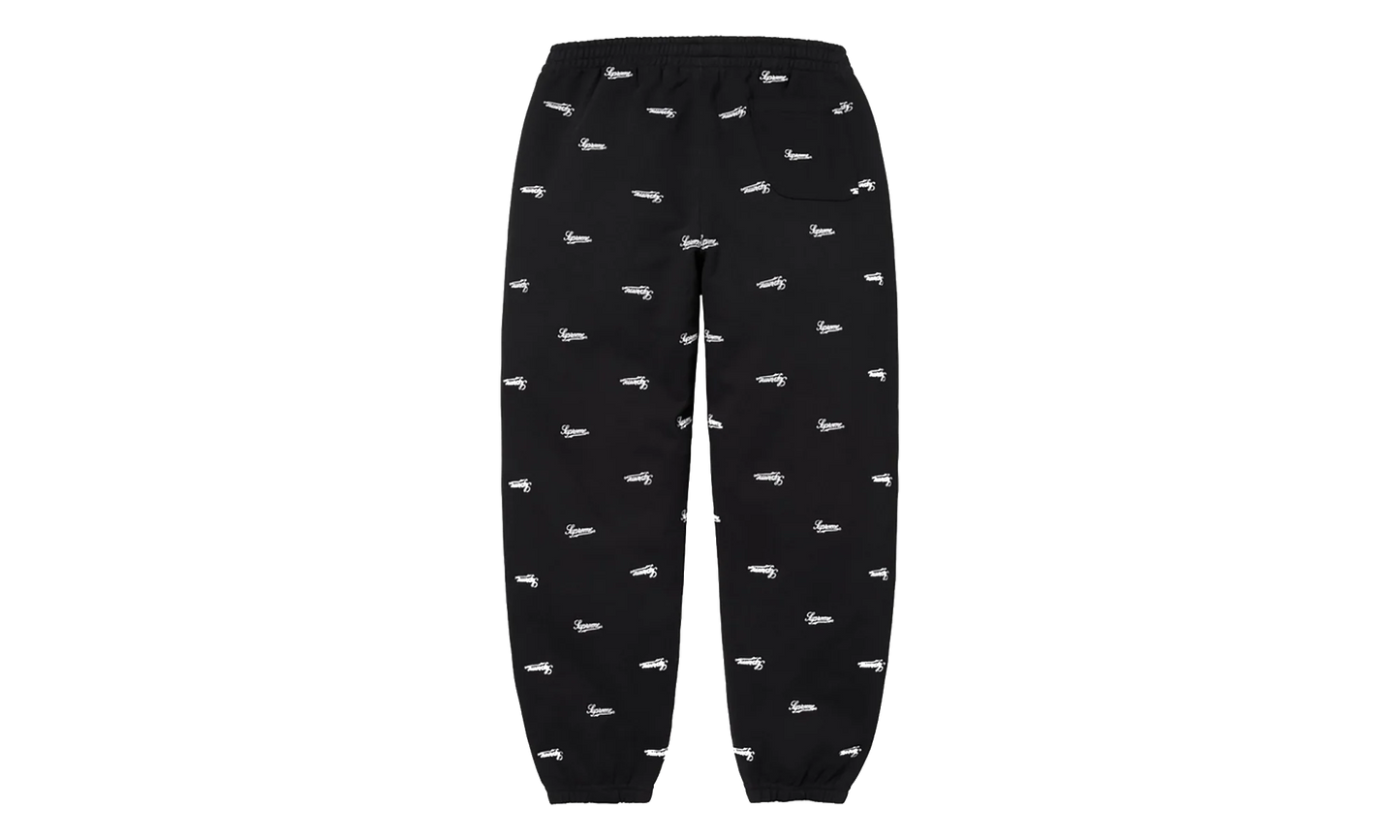 Repeat Script Sweatpants "FW25 - Black" SU27085