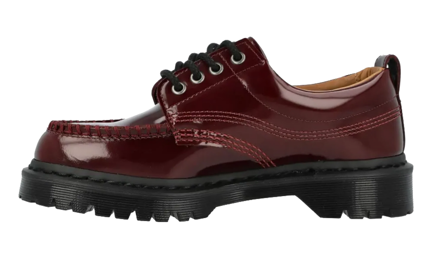Lowell Lacquered Leather Moc Toe "Cherry Red" 42436600