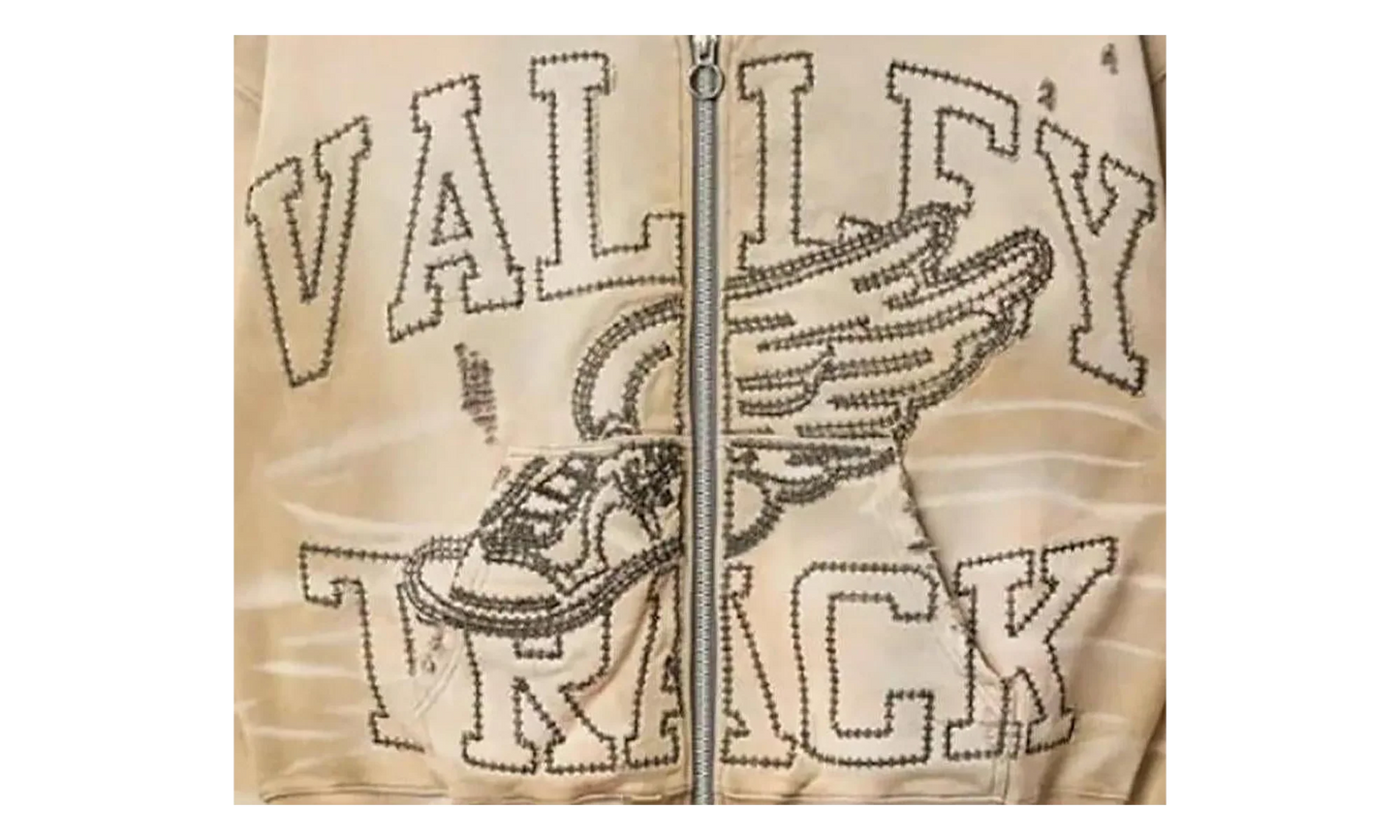 Vale Forever Zip Up Hoodie "Sand Garden" VAL63