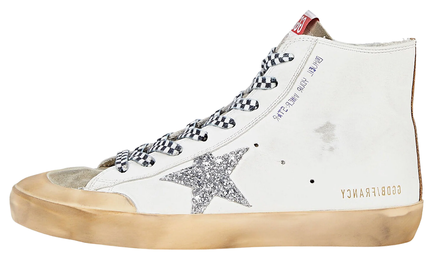 Francy Penstar Classic Shoes "White Glitter Star" GWF00114.F003214.11184