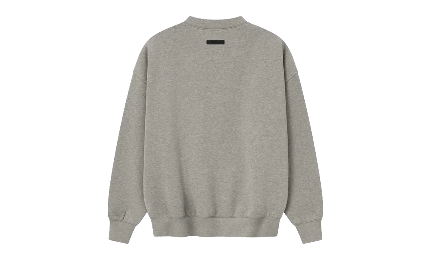 NBA SPORTS FIT CREWNECK SWEATSHIRT "CONCRETE HEATHER" 192NB256502F