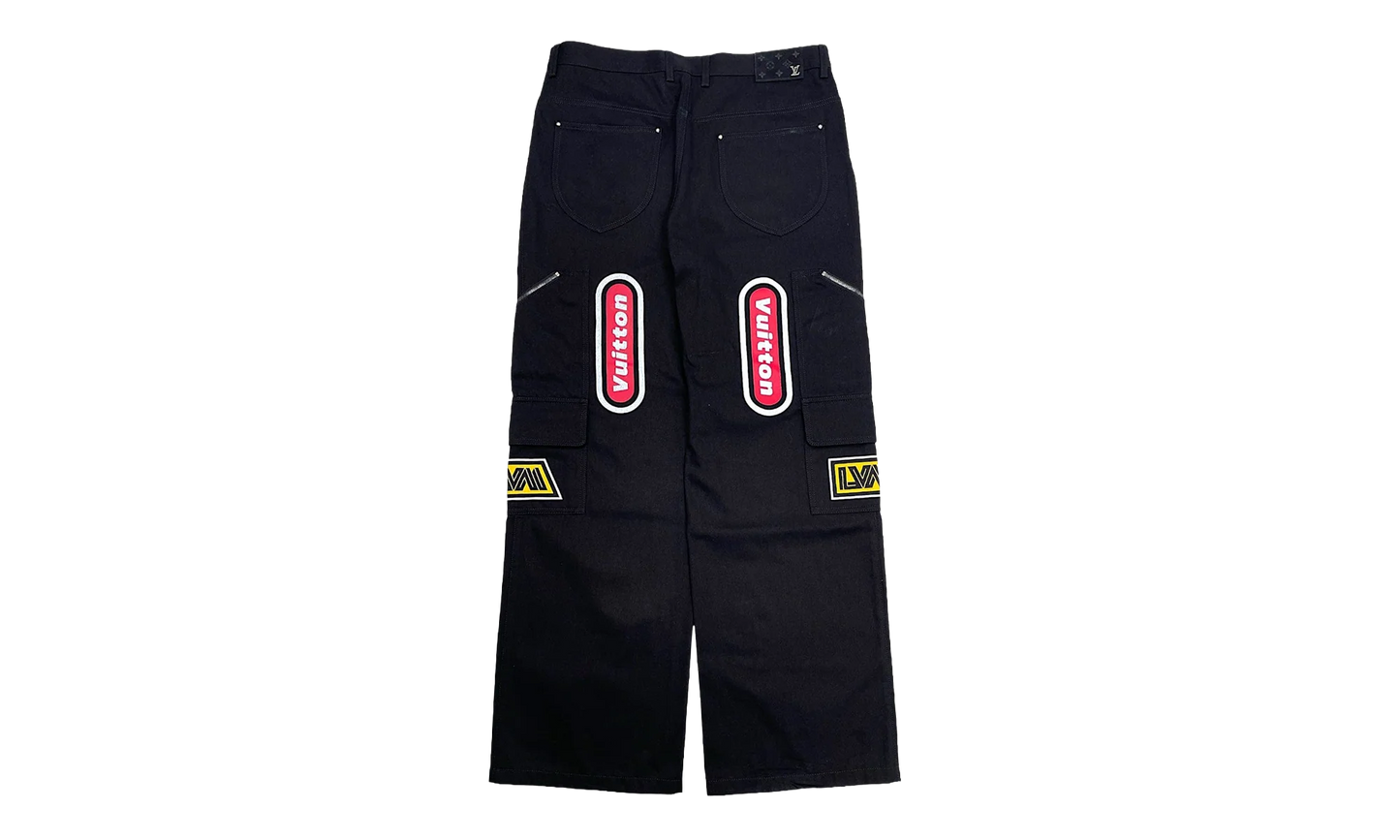 Racing Urban Multi Pocket Jeans "Black" 1ABJ7T