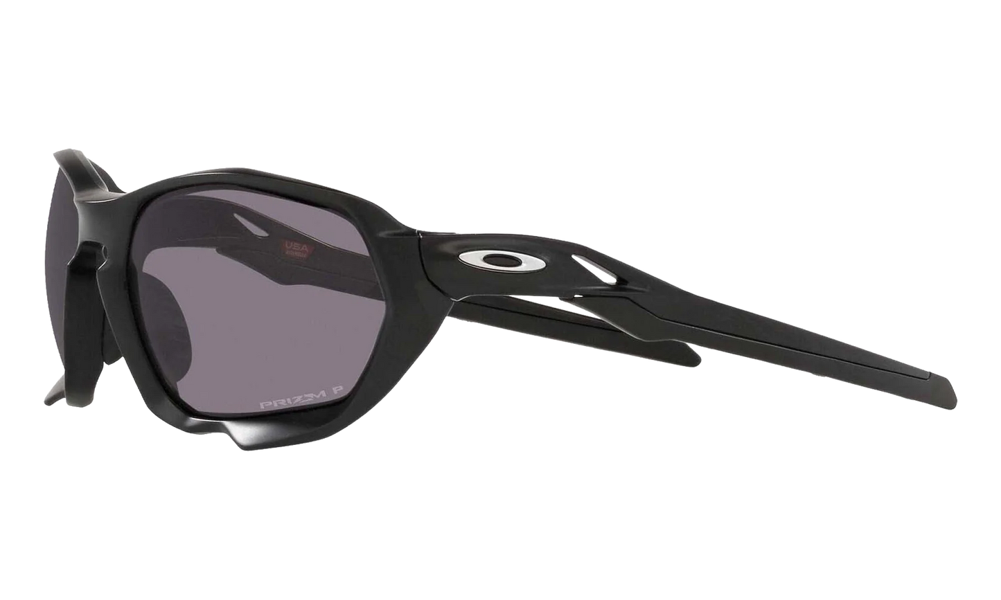 Plazma Polarized Sunglasses "Matte Black / PRIZM Grey Polarized" OO9019 02