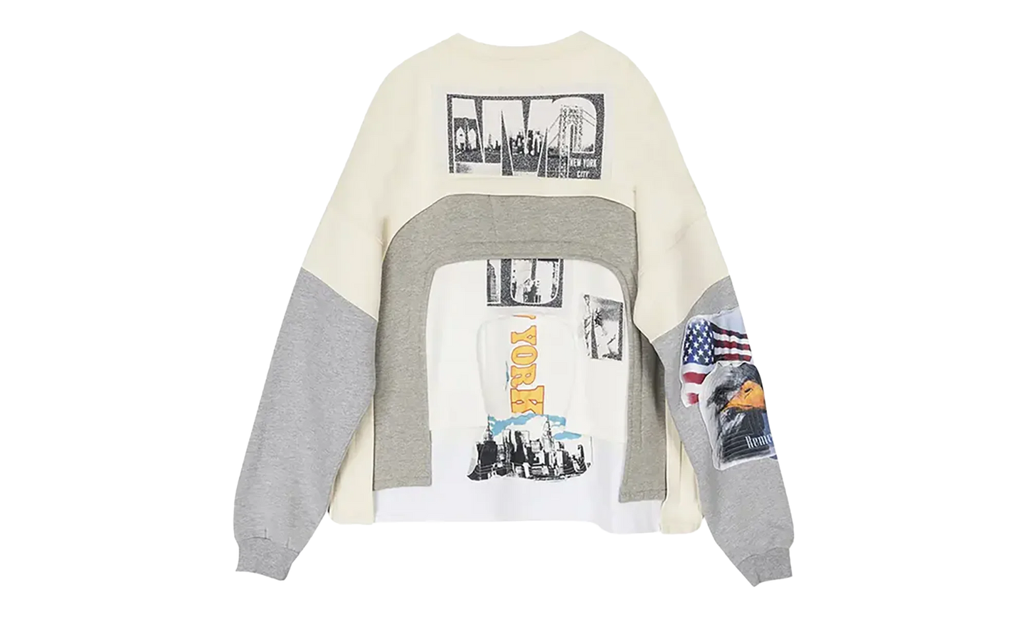 Arched Collage Crewneck "'Multicolor'" WDWFW23003 MULT