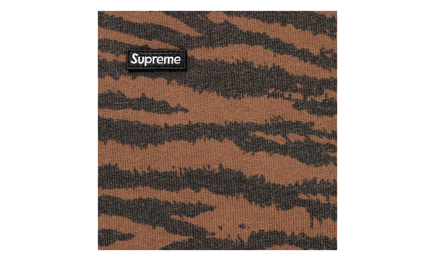 Small Box Zip Up Hooded Sweatshirt "SS26 - Tiger" SU27352