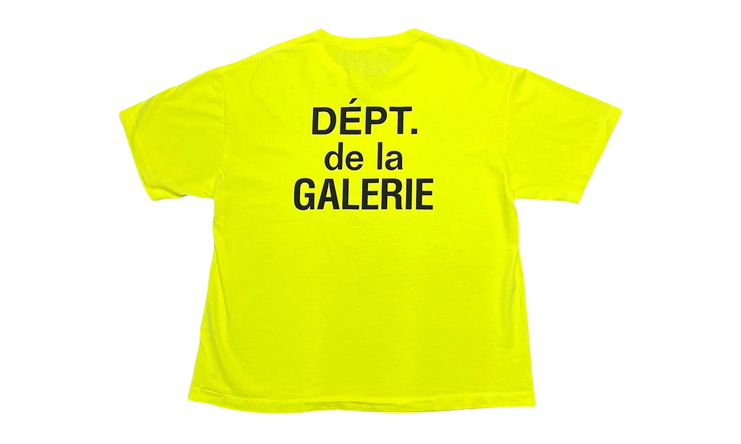French Logo Short Sleeve Tee Shirt "Flo Green" GDFLSSTSFG