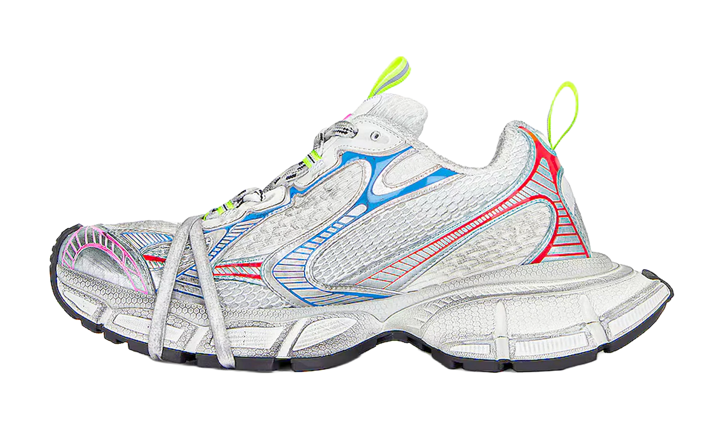 3XL Sneaker "White Blue Red" 734734 W3XL5 9645
