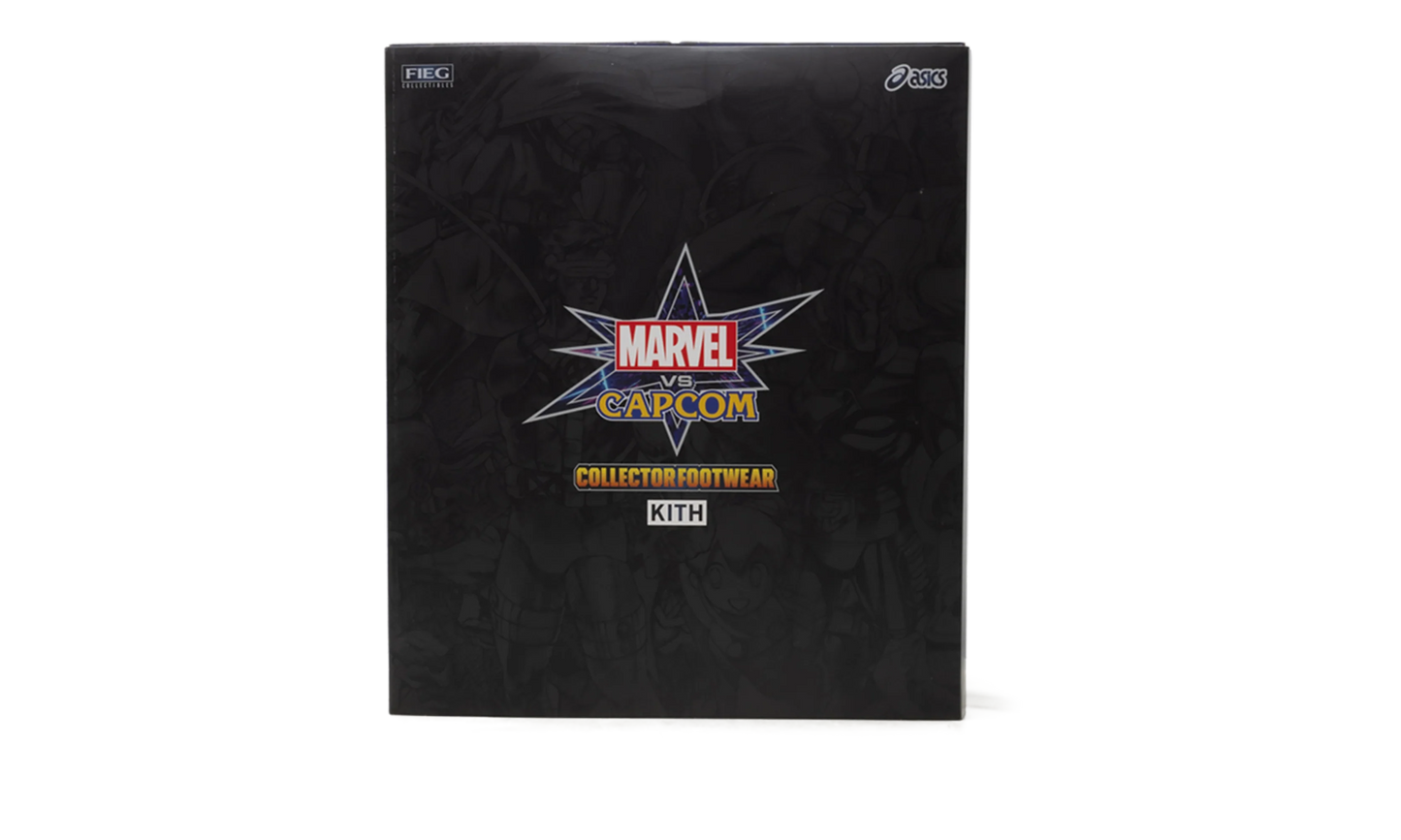 Gel-Kayano 12.1 (Comic not Included) "Kith Marvel vs. Capcom Captain America vs. Guile Opened Box" ai mvc011298 NC