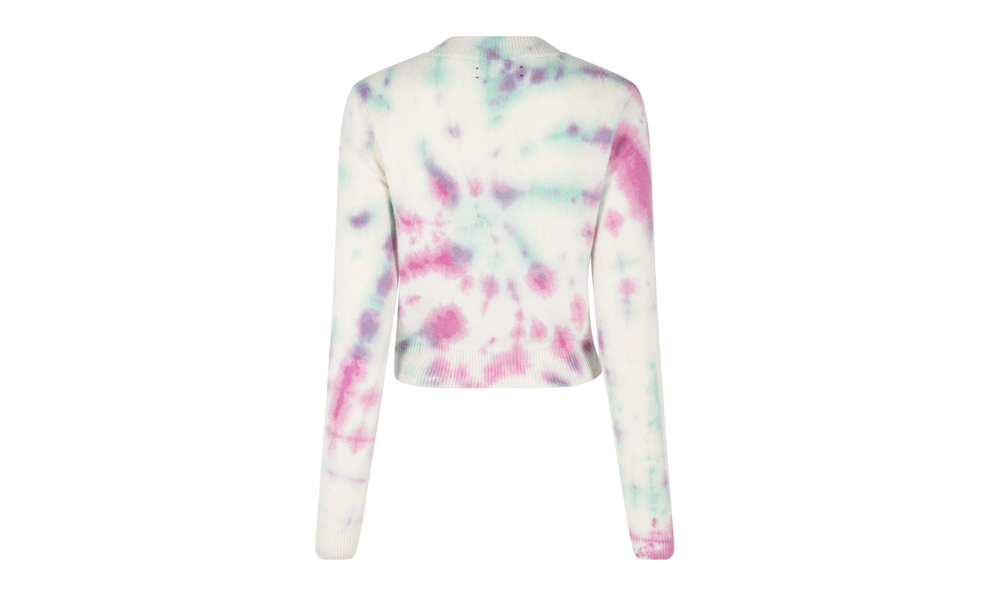Tie Dye Cashmere Crewneck "Multicolored" WKL006 900
