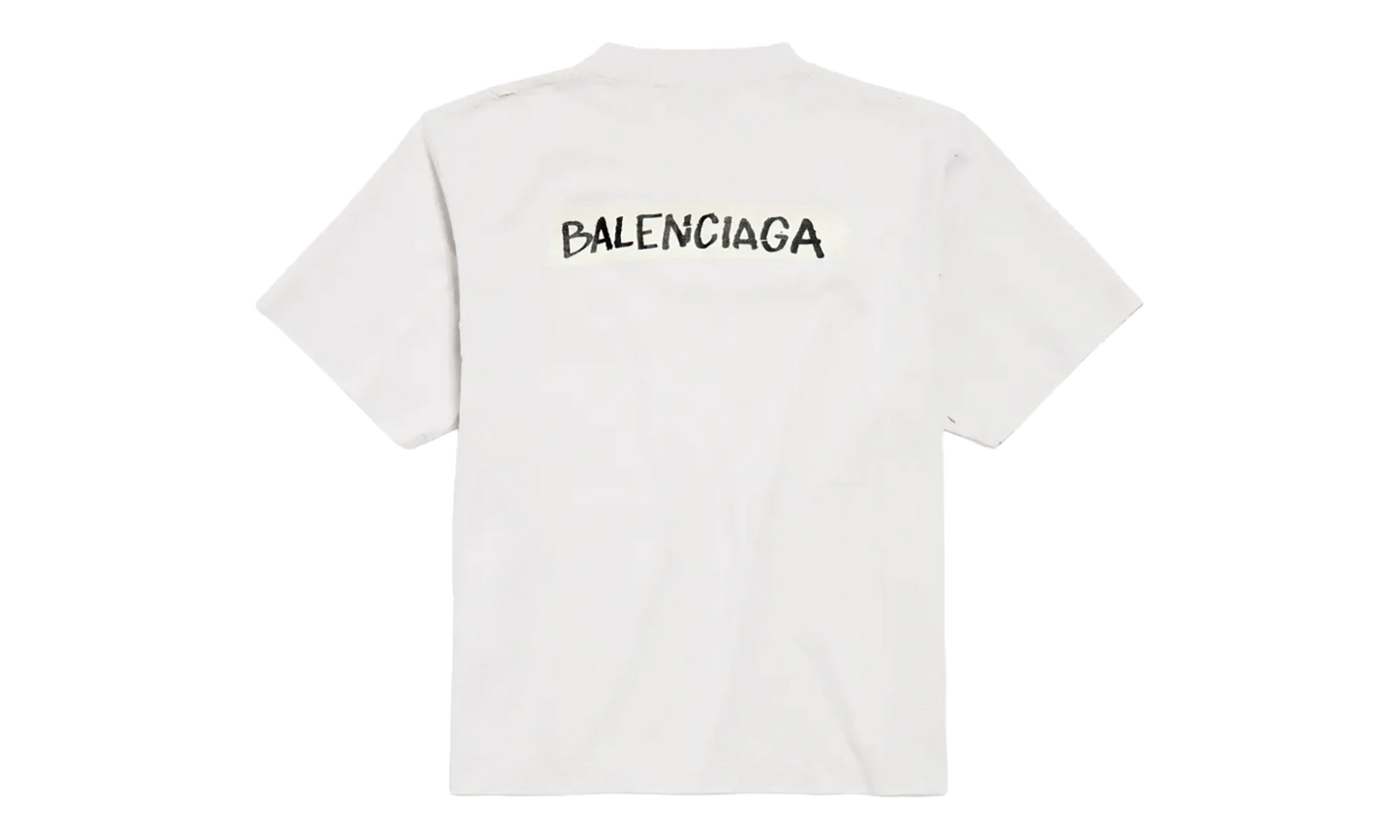 Medium Fit Crew Neck T-Shirt WMNS "Dirty White" 850990 TTVL6 9012