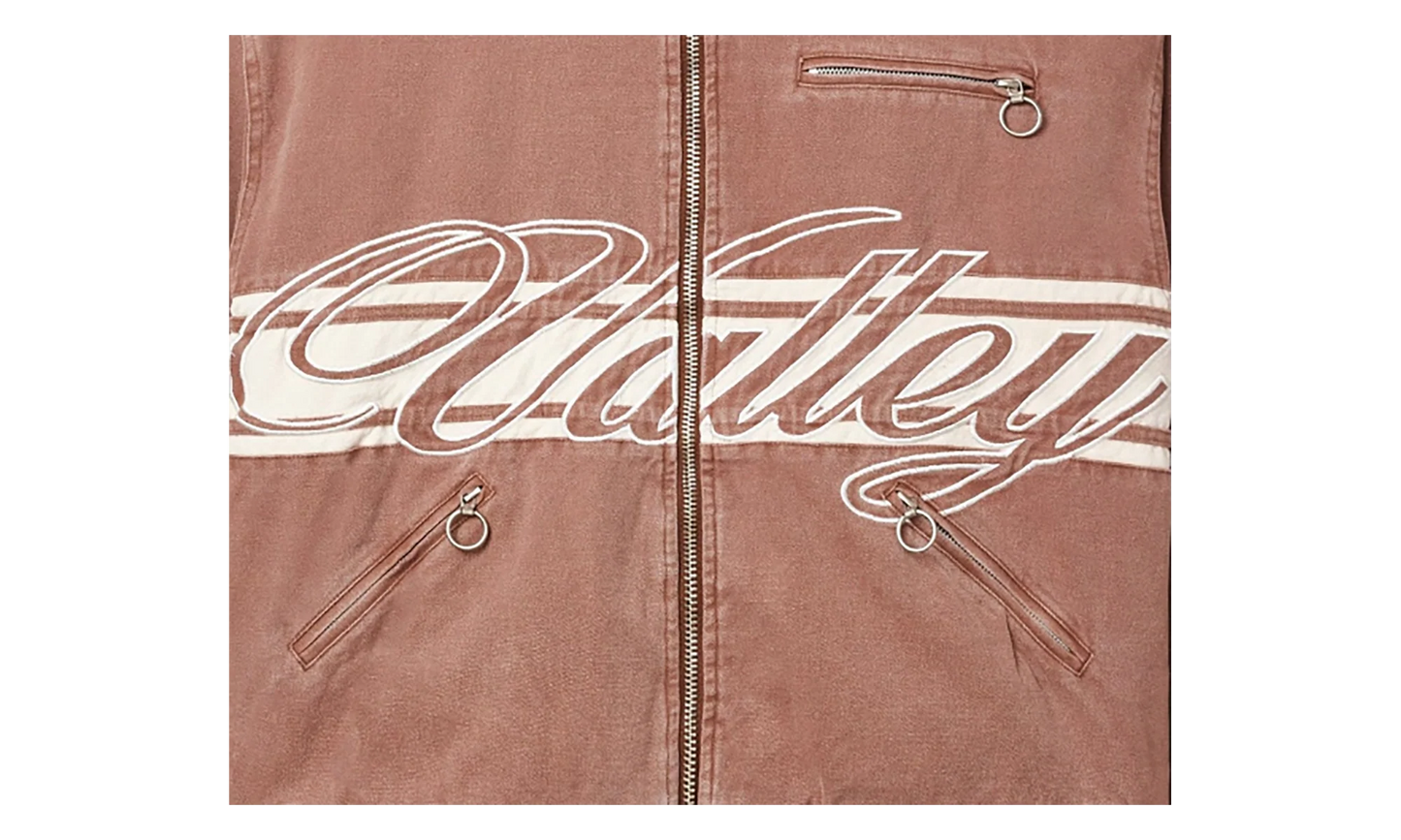 Cursive Trucker Jacket "Brown" VAL122