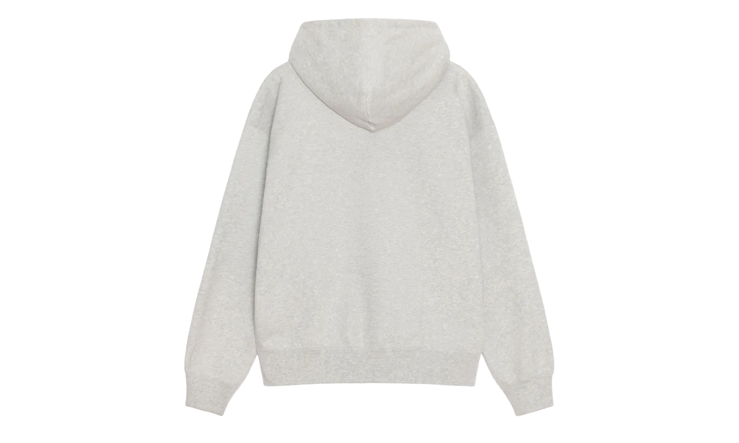 Stussy Fleece Zip Hoodie "Grey Heather" FJ9181050 GHEA