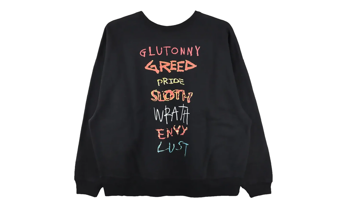 7 Deadly Crewneck Sweatshirt "Black" SMHR80000044