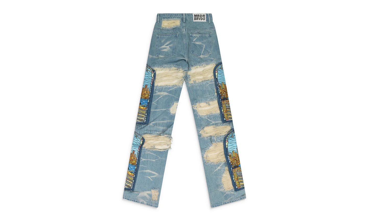 Stained Glass Denim "Blue" 1120050008PEX