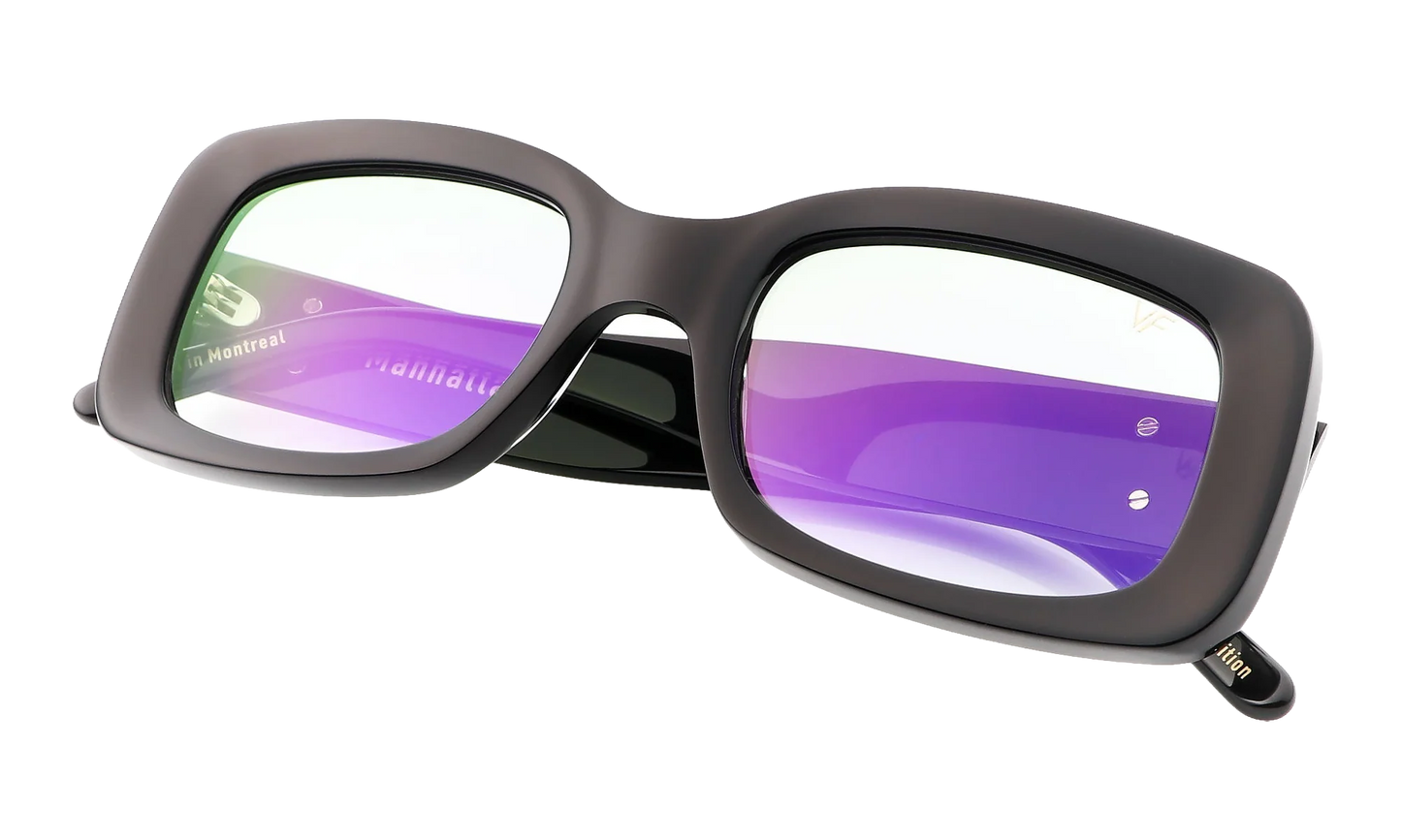 Manhattan Acetate "Glossy Black / Neon Green Flash Purple" VFMA2 0004 16A6