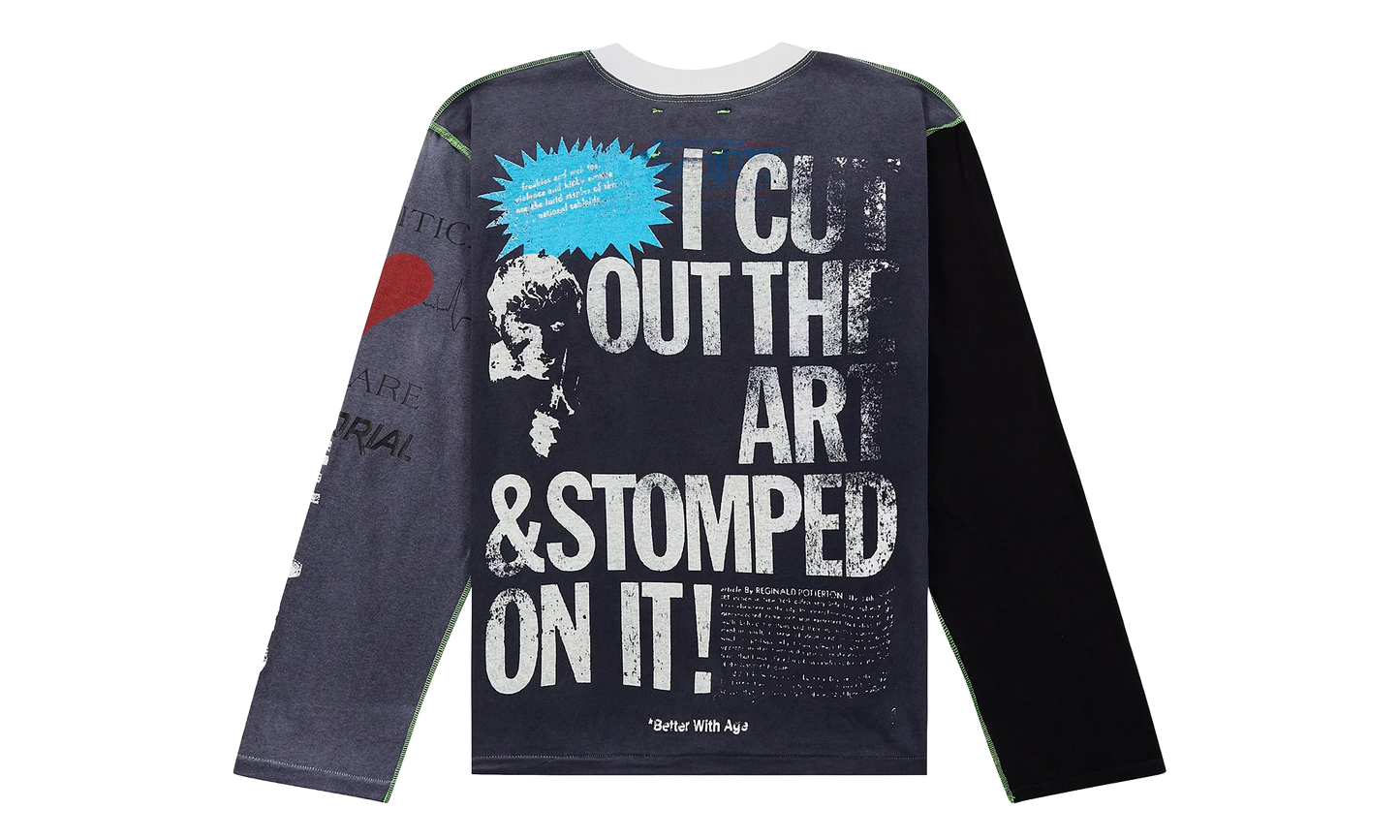 Rivka Reversible Long-Sleeve Tee "Its Critical" BWA68