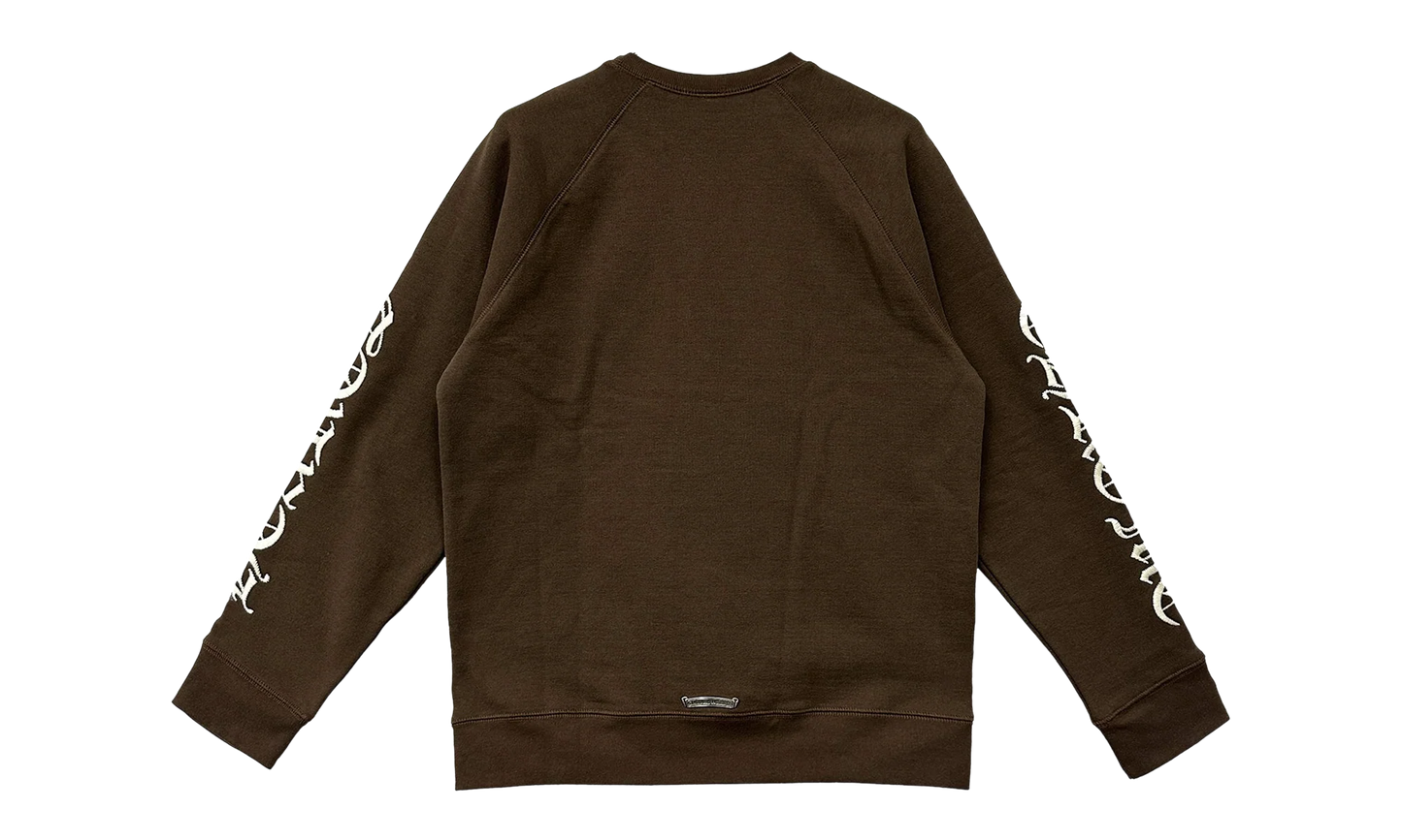 Embroidered CH Hoodie "Brown" CHRM0791