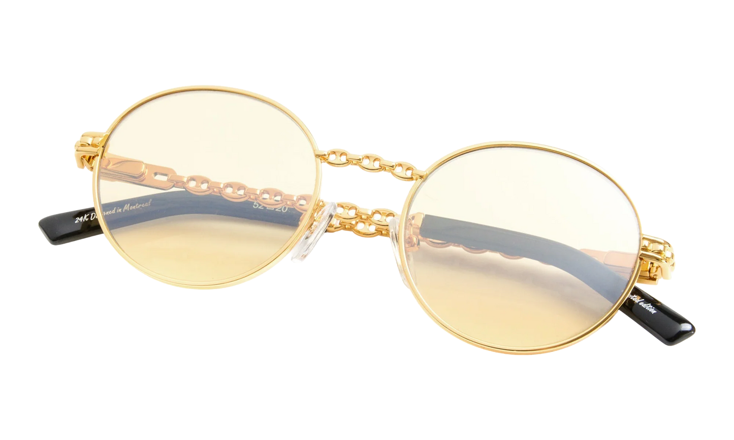 508 Mariner 24KT "Yellow Gold / Amber" MN582 0001 16C3