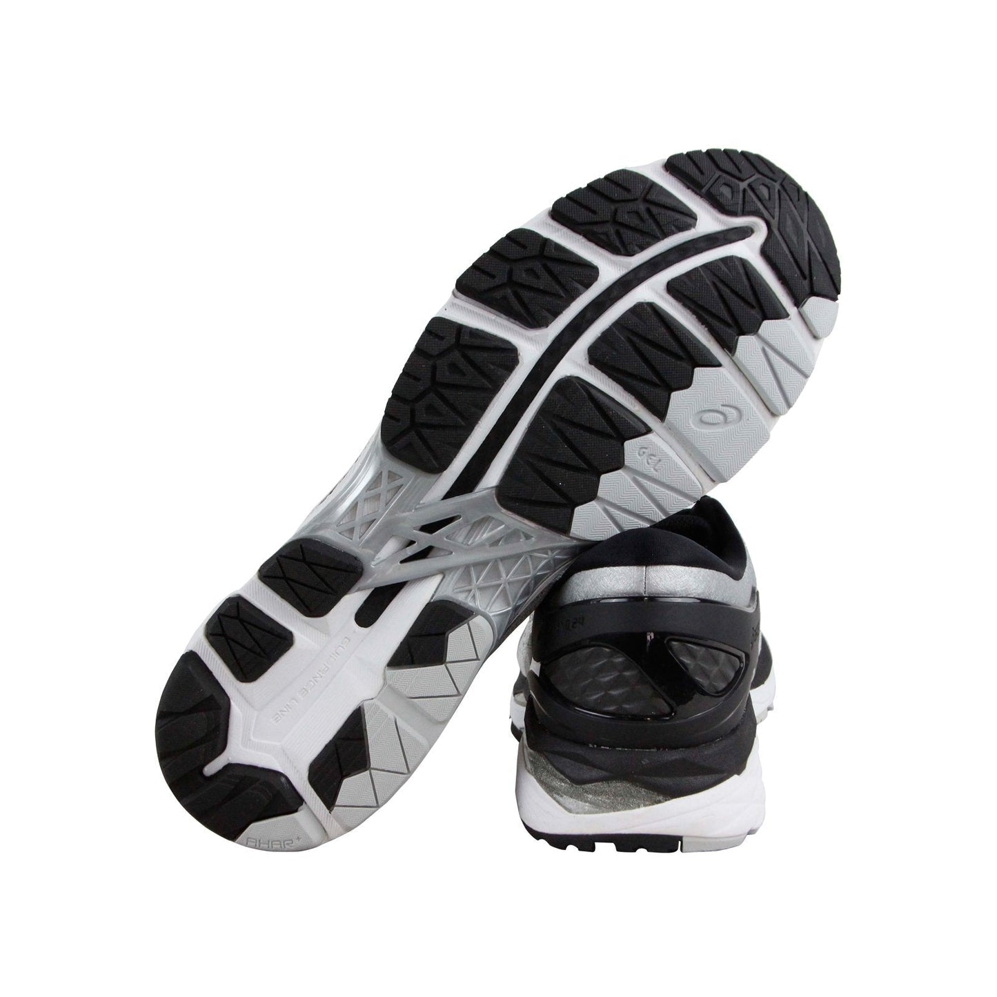 Asics Gel Kayano 24 T7A0N-9390 Mens Gray Wide 2E Canvas Athletic Running Shoes
