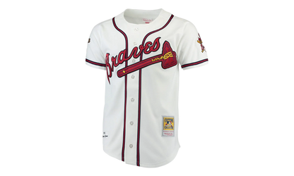 MLB Chipper Jones Home Jersey "1995 Atlanta Braves - White" AJY1GS18401 ABRWHIT95CJO
